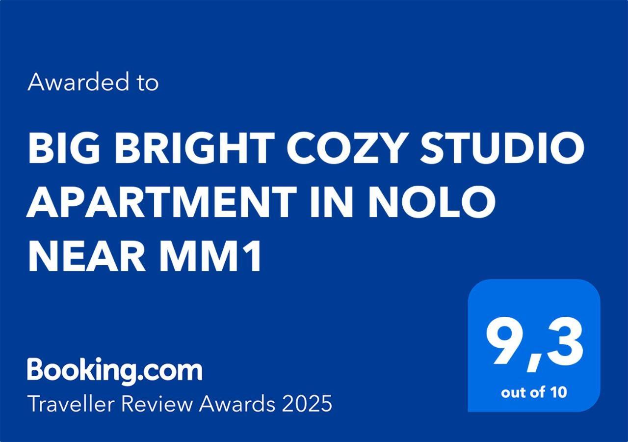 Big Bright Cozy Studio Apartment In Nolo Near Mm1 Milano Exteriör bild